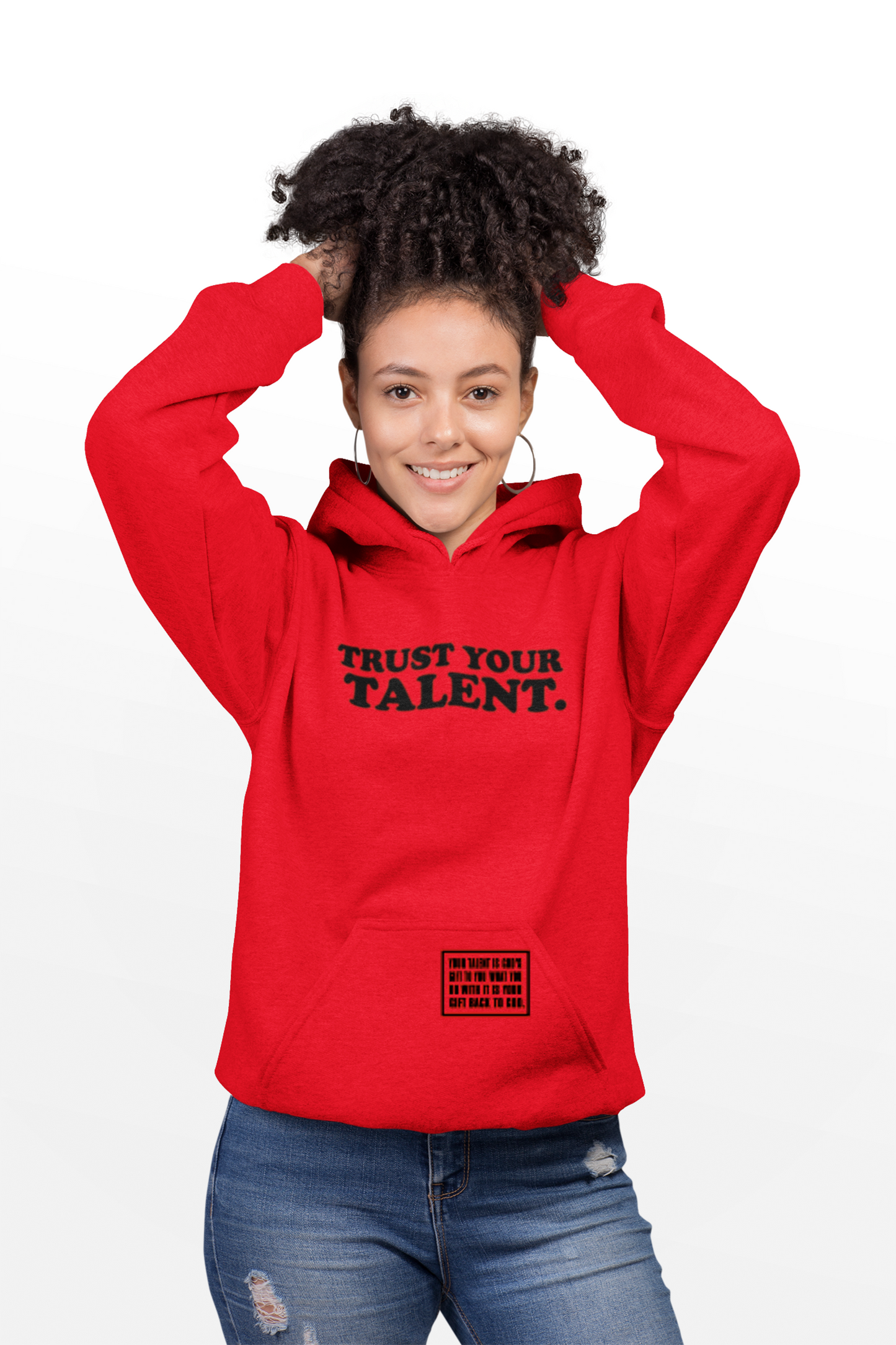 Trust Your Talent Hoodie - Red (LIMITED EDITION)